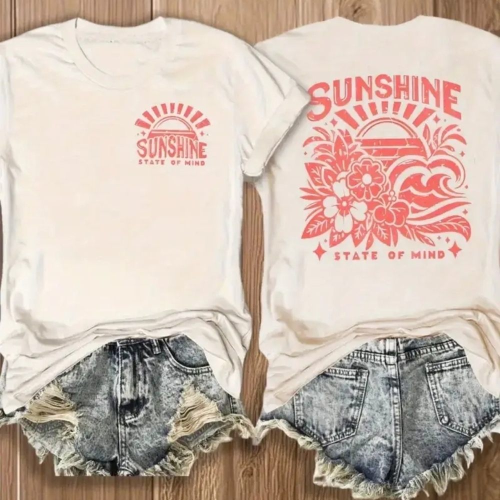 'Sunshine State Of Mind' Graphic Tee NEW!